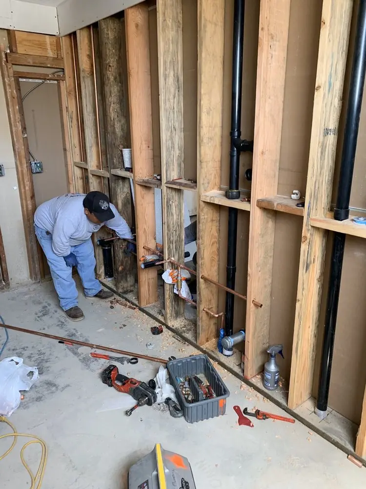 Commercial rough-in plumbing for Gas Line Repair in Thatcher